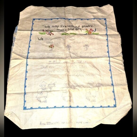 Vintage Royal Society Linen needlepoint‎ - Picture 1 of 6